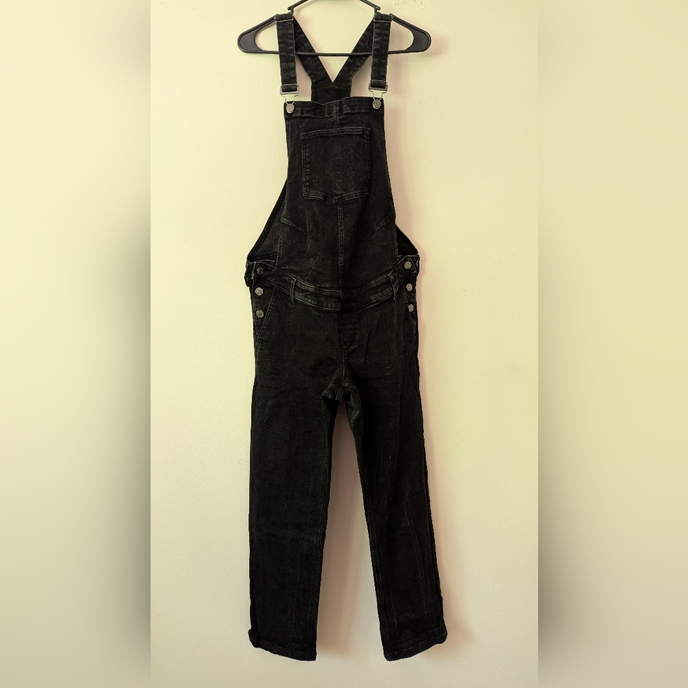 GAP Charcoal Denim Overalls